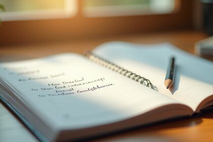 A close-up of a planner open on a wooden desk with neatly written goals and a pencil beside it, soft natural light illuminating the scene, photorealistic, 4K, HDR, cinematic lighting, ultra detailed, award-winning photography, studio shot, vibrant colors.